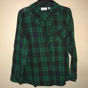 Green And Black Flannel